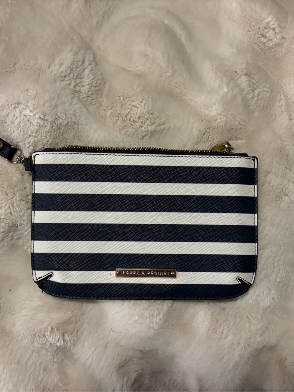 Poppy and Peonies Wristlet